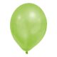Colorat Metallic Balon Green Pastel, 8 buc