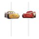 Disney Mașini Arena Race paie de hârtie, set de 4