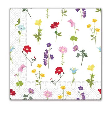 Floare Flowers Field șervețel 20 bucăți, 33x33 cm FSC
