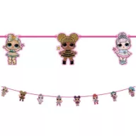 LOL Surprise Glitterati girlandă de hârtie