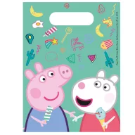 Purcelușa Peppa Messy Play pungă de cadou - set de 6 buc