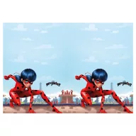   Miraculos: Buburuza și Motan Noir Hero față de masă din plastic 120x180 cm