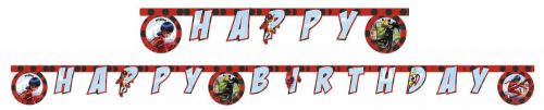 Miraculos: Buburuza și Motan Noir Hero Happy Birthday banner 200 cm