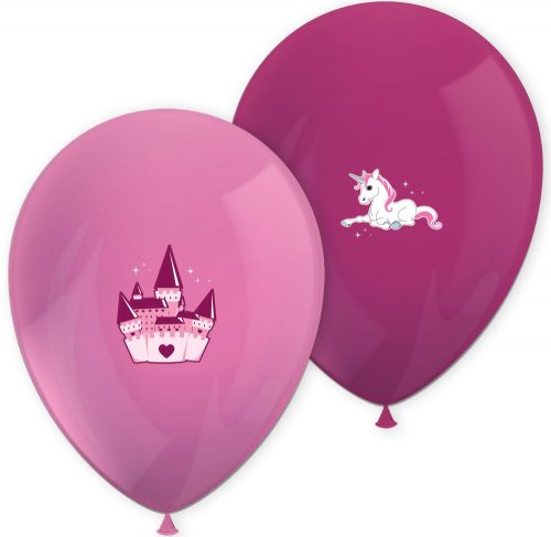 Unicorn Castle balon, balon 6 bucăți