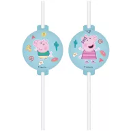 Purcelușa Peppa Messy Play paie de hârtie, set de 4 FSC
