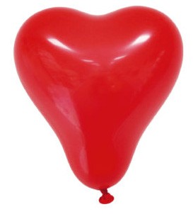 Inimă balon, balon 8 bucăți 25 cm