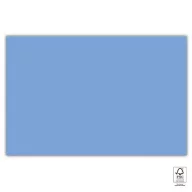   Colorat Unicolour Față de masă din hârtie albastră 120x180 cm FSC