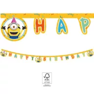 Minionii The Rise of Gru Inscripție Happy Birthday FSC 2 m