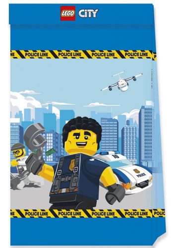 Lego City pungă de hârtie 4 buc.