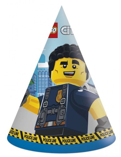Lego City Pălărie de petrecere, coif petrecere 6 buc.