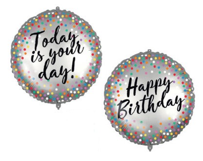 Happy Birthday balon folie 46 cm