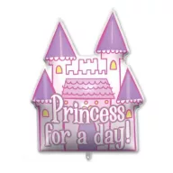 Prințese Balon foil Princess Castle 96 cm