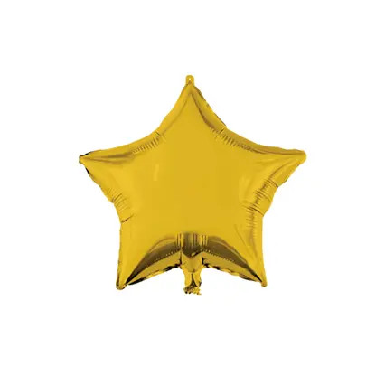 Gold Star , Gold Stea balon folie 46 cm