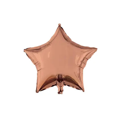 Stea Rose Star, balon din folie roz 46 cm