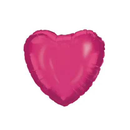 pink Heart , roz Inimă balon folie 46 cm