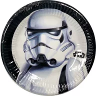 Star Wars Troopers set farfurii de hârtie 8 buc, 20 cm