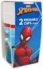 Omul Păianjen Team Up plastic pahar Set de 2 bucăți 230 ml