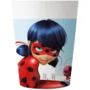 Miraculos: Buburuza și Motan Noir Hero set de 2 pahare din plastic 230 ml