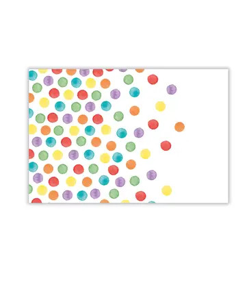 Colorat Dots față de masă din plastic 120x180 cm