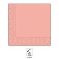 Colorat Unicolour Șervețel roz 20 buc 33x33 cm FSC