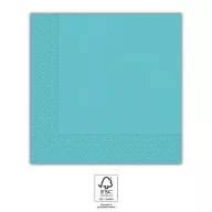   Colorat Unicolour Șervețel albastru Light Blue set de 20 33x33 cm FSC