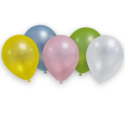 Colorat Metallic Baloane pastelate, 8 buc
