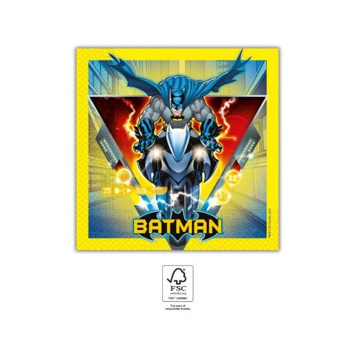 Batman Rogue Rage șervețel 20 buc 33x33 cm FSC