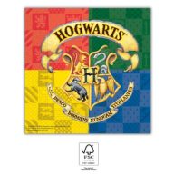   Harry Potter Hogwarts Houses șervețel set de 20 33x33 cm FSC