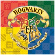   Harry Potter Hogwarts Houses șervețel set de 20 33x33 cm FSC