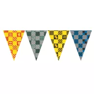   Harry Potter Hogwarts Houses ghirlandă cu steaguri FSC 2,3 m