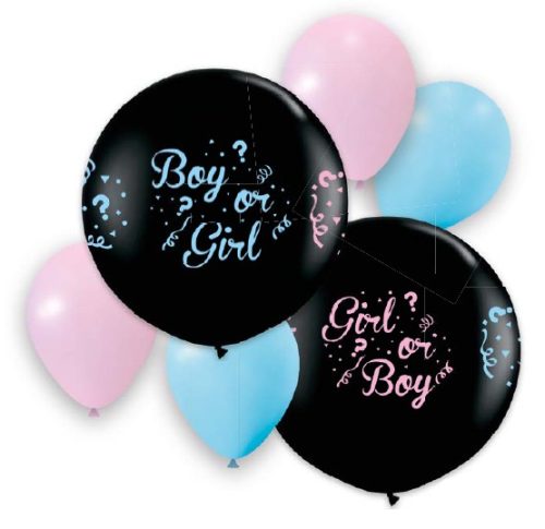 Gender reveal, Băiat sau Fată balon, balon set