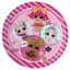 LOL Surprise Glitterati farfurie de hârtie 8 buc 23 cm FSC