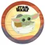 Star Wars The Mandalorian farfurie de hârtie 8 buc 23 cm FSC
