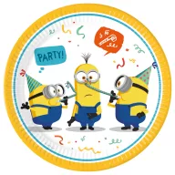 Minionii The Rise of Gru farfurii de hârtie 8 buc 23 cm FSC