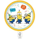 Minionii The Rise of Gru farfurii de hârtie 8 buc 23 cm FSC