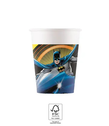 Batman Rogue Rage hârtie pahar 8 buc 200 ml FSC