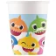 Baby Shark Fun in the Sun pahar de hârtie 8 buc 200 ml FSC
