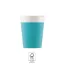Colorat Unicolour Turcoaz, pahar de hârtie albastru 8 buc 200 ml FSC