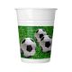Fotbal Soccer Field plastic pahar 8 buc 200 ml