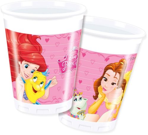 Prințesele Disney Live Your Story plastic pahar 8 buc 200 ml