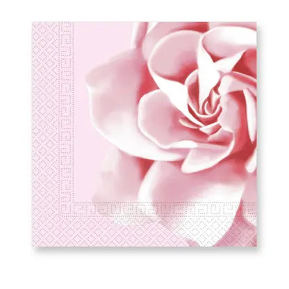 Trandafir pink șervețele 20 buc 33x33 cm