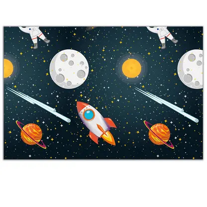 Spațiu Rocket Space față de masă din plastic 120x180 cm