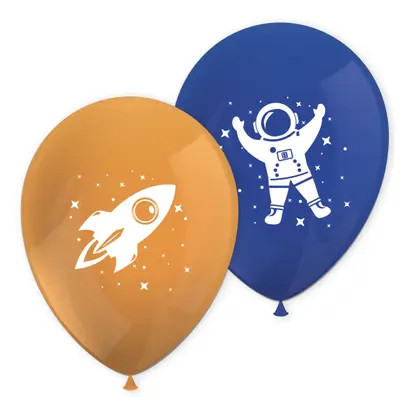 Spațiu Rocket Space balon, 8 bucăți