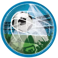 Fotbal Soccer Fans farfurie de hârtie 8 buc 20 cm FSC