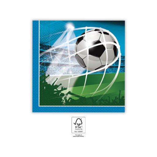 Fotbal Soccer Fans șervețel 20 buc 33x33 cm FSC