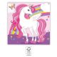 Unicorn Rainbow Colors șervețel 20 bucăți 33x33 cm FSC