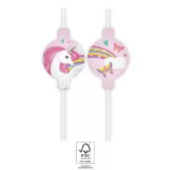 Unicorn Rainbow Colors pai din hârtie, set de 4 FSC