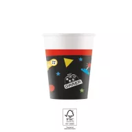 Gamer Gaming Party pahar de hârtie 8 buc 200 ml FSC