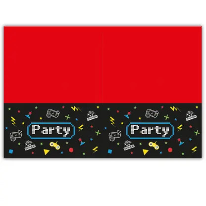 Gamer Gaming Party față de masă din plastic 120x180 cm