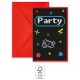 Gamer Gaming Party invitație petrecere 6 buc FSC